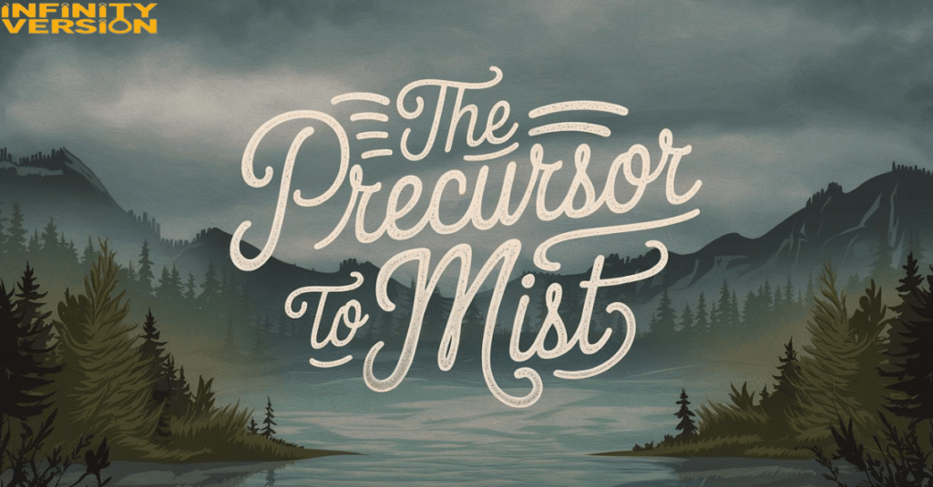 The precursor of mist