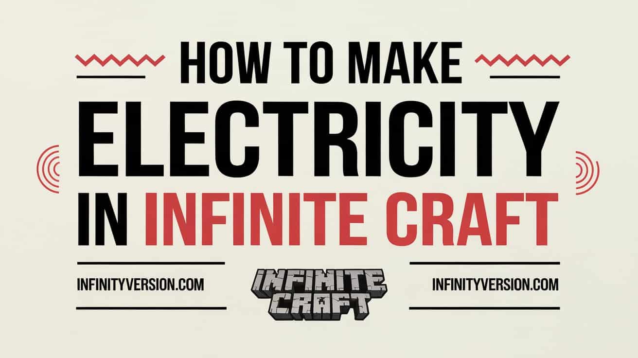 How to Make Electricity in Infinite Craft