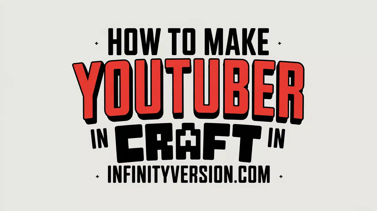 How to make YouTuber