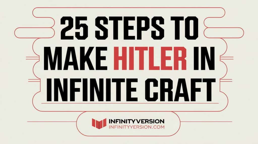 Steps to Make Hitler